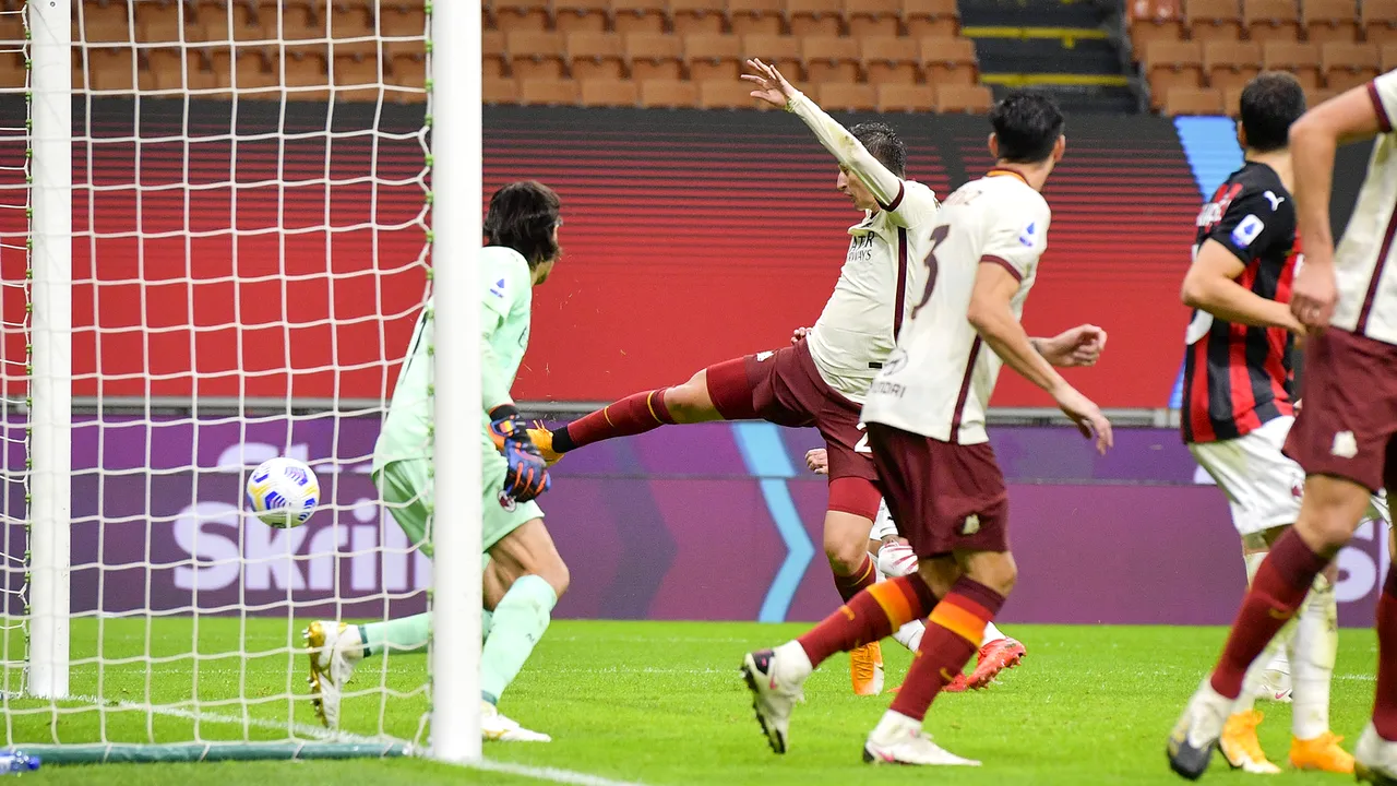 AC Milan - AS Roma 3-3, Video Online. Dubla lui Ibrahimovic nu l-a salvat pe Tătărușanu, care a greșit la primul gol al oaspeților