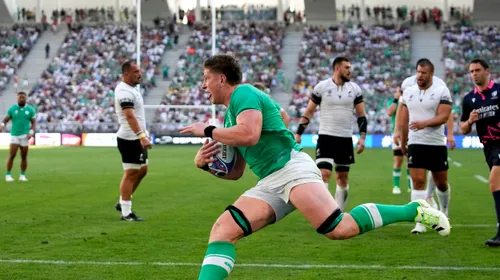 Irlanda – România 82-8, în grupele Campionatului Mondial de Rugby din Franța. „Stejarii”, cea mai dură înfrângere din istoria duelurilor cu principala favorită la trofeu