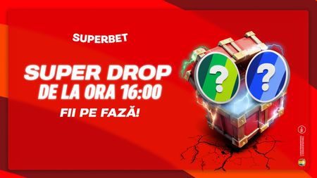 ADVERTORIAL. La Superbet, ai Super Drop miercuri de la 16:00