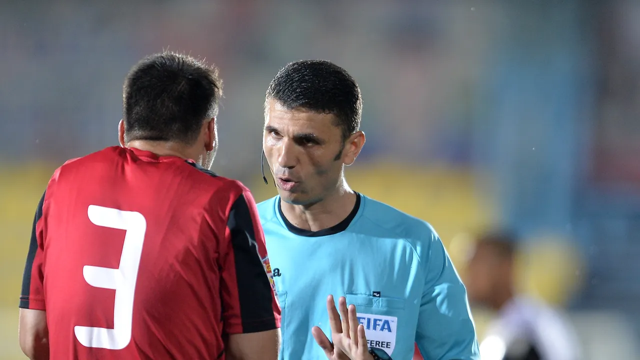 Arbitrul Marcel Bîrsan, delegat la un meci important din UEFA Youth League