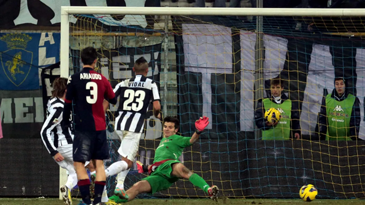 Meci dramatic la Cagliari!** Liderul Juventus a câștigat cu două goluri marcate după minutul 90