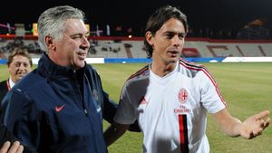 Filippo Inzaghi, la un pas de a deveni noul antrenor al lui AC Milan. Ancelotti: "Este o veste extraordinară"