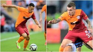 Alex Cicâldău și Olimpiu Moruțan visează să elimine Barcelona și să ajungă în sferturile Europa League! Antrenorul lui Galatasaray le dă speranțe românilor: „Există posibilitatea ca ei să joace!”