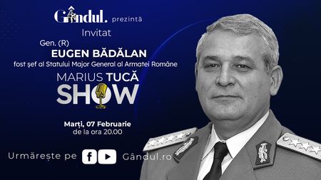 Marius Tucă Show începe marți, 7 februarie, de la ora 20.00, live pe gândul.ro