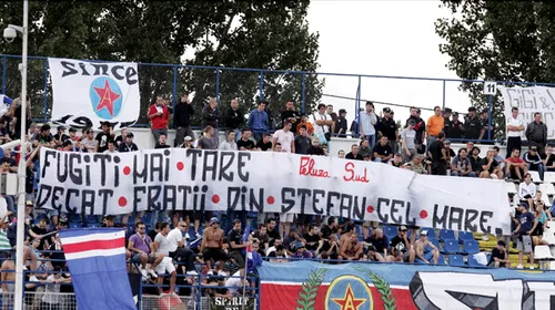 Șapte fani sancționați după meciul „U”-Steaua