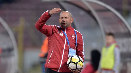 Vasile Miriuță, nicio victorie în trei meciuri la Dinamo: 