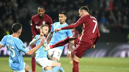 Starul lui CFR Cluj, ironizat după meciul cu <i class='ep-highlight'>Lazio</i>: „Joci al doilea meci, ești Pele, Maradona și Messi la un loc!”