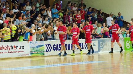 Derby-ul Ardealului s-a încheiat nedecis. HC Odorhei a egalat Potaissa Turda în ultima secundă, într-o partidă în care ambele formații ar fi meritat trei puncte