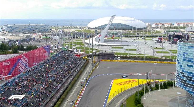 Formula 1: vești bune pentru Marele Premiu al Rusiei, de la Soci! Cursa va avea în tribune peste 30.000 de spectatori