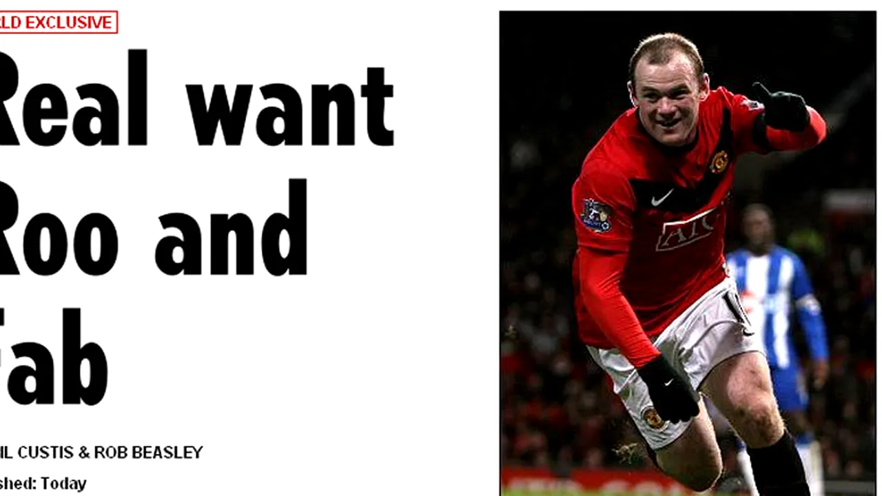 Unde se oprește Perez?** Ofertă de 150 de milioane de lire pentru Rooney!!!