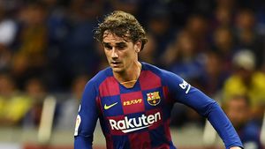 Griezmann nu l-a uitat pe Kobe Bryant! Vedeta Barcelonei a uimit pe toată lumea. Cum a ajuns la stadion pentru meciul din Cupa Spaniei | FOTO & VIDEO