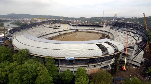 Super amical la inaugurarea Cluj Arena: 