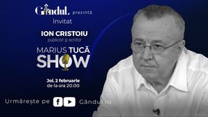 Marius Tucă Show începe joi, 2 februarie, de la ora 20.00, live pe gândul.ro