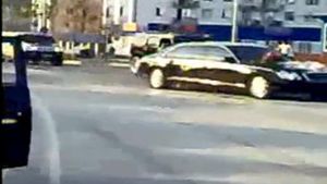 VIDEO** Zeci de mașini de lux la o nuntă