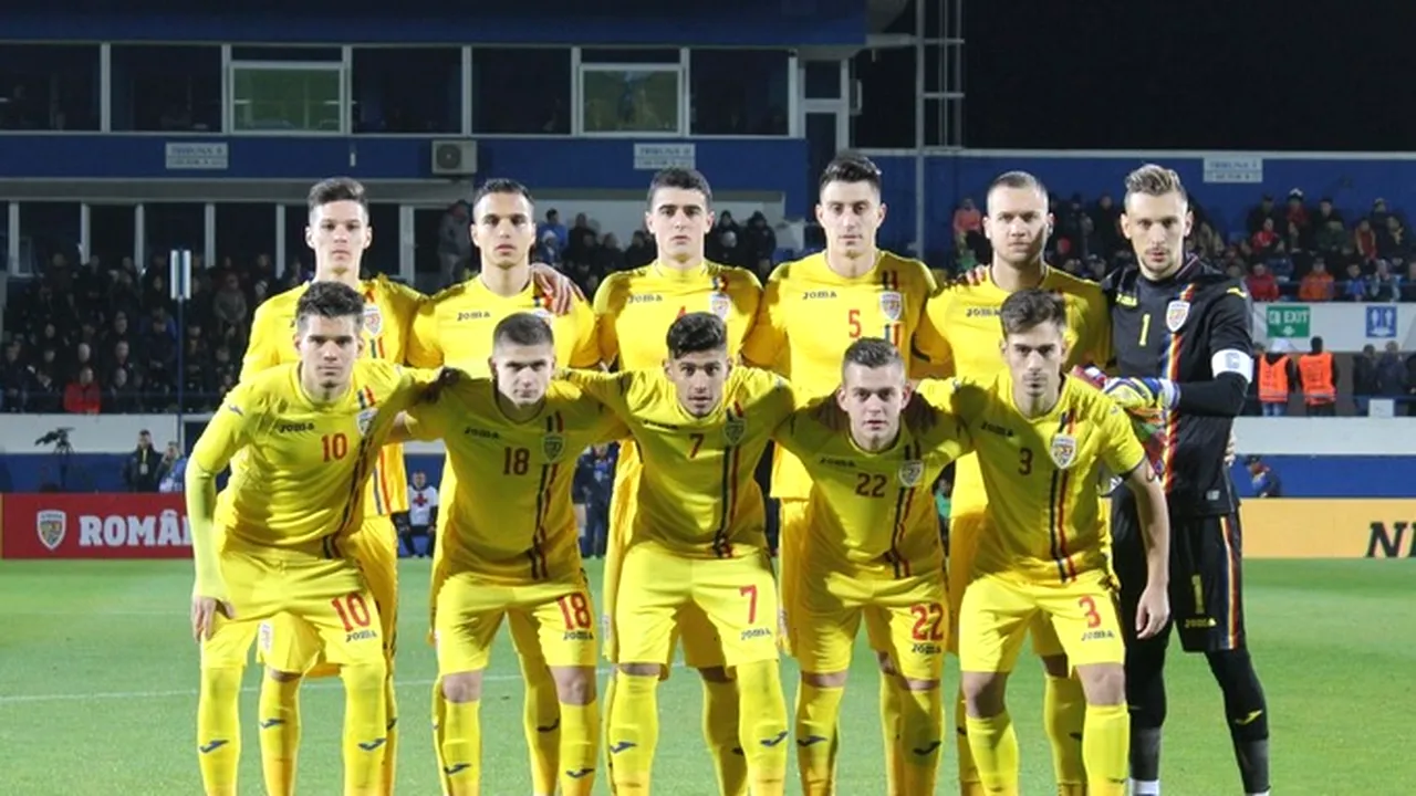 România U21 - Portugalia U21 1-1. Dennis Man aduce un punct vital pentru calificare. Rămânem lideri înaintea meciului cu Țara Galilor