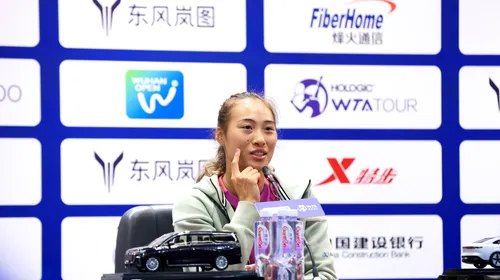 Așa a devenit campioana olimpică Zheng Qinwen cea mai antipatică jucătoare din WTA. Adversara lui Jaqueline Cristian și-a atras numeroși detractori