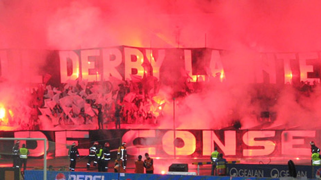 Vezi aici coregrafia suporterilor dinamoviști de la derby