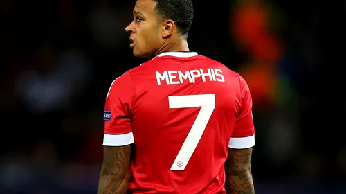 Memphis Depay s-a transferat de la Manchester United la Lyon