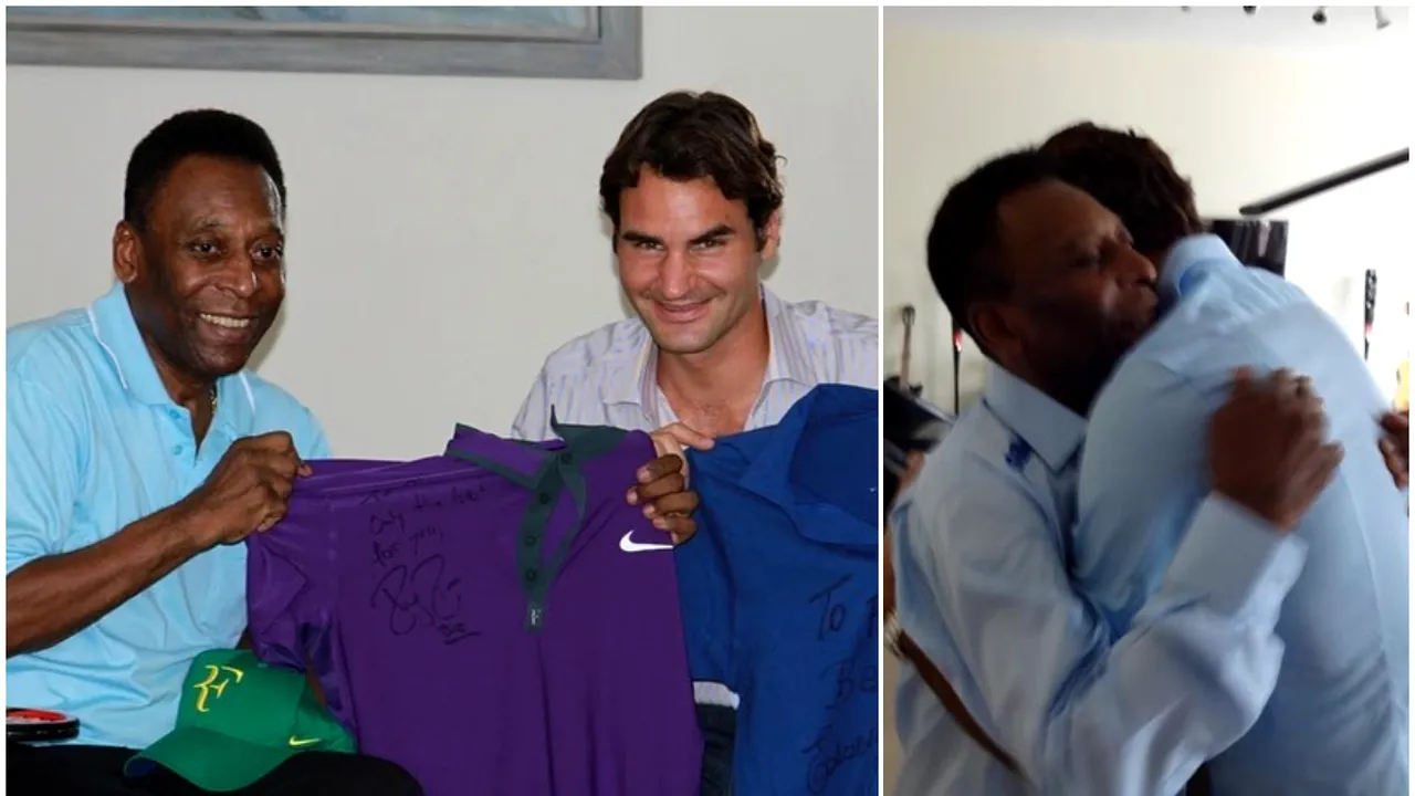 Regii tenisului, omagiu pentru regele fotbalului! Ce mesaje au transmis Roger Federer și Rafael Nadal după moartea lui Pele: „Mă consider atât de norocos că te-am cunoscut!