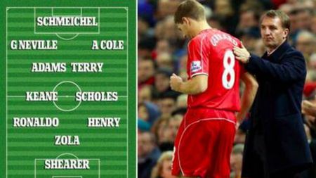 În 2012, Gerrard nu prindea echipa ideală a lui Brendan Rodgers. Acum, e "unul dintre cei mai buni jucători din istoria Premier League". Când a fost sincer tehnicianul lui Liverpool?
