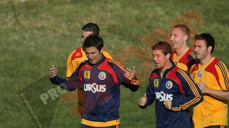 FOTO** Mutu, în formă la antrenamentul naționalei! Chivu nu s-a pregătit astăzi!
