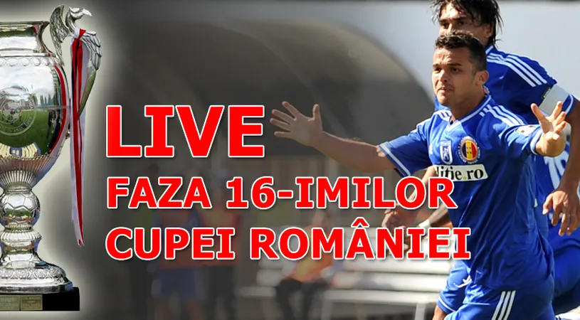 Craiova a fost învinsă de propria defensivă!** Gloria, Farul și Petrolistul Boldești au părăsit competiția!