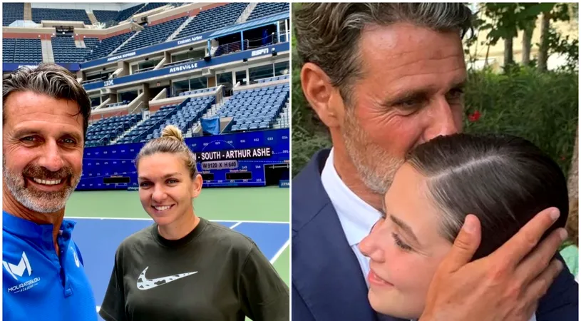 Patrick Mouratoglou, topit de emoție în ziua în care fiica sa rebelă a împlinit 21 de ani! US Open a trecut în plan secund pentru antrenorul Simonei Halep | FOTO