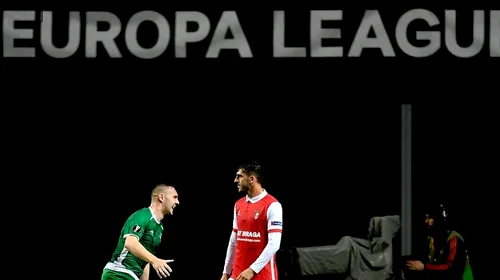 Europa League | Moți a marcat în Ludogoreț – Braga 2-0. Keșeru a fost introdus pe final. Giroud „a dat stingerea” la Belgrad. Everton – Lyon 1-2. AC Milan, primul pas greșit. Rezultatele complete