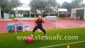 VIDEO | Tamaș, singurul jucător vesel la antrenamentele FCSB din Antalya. Echipa lui Reghe face antrenamente atipice în Turcia. Programul complet al meciurilor amicale

