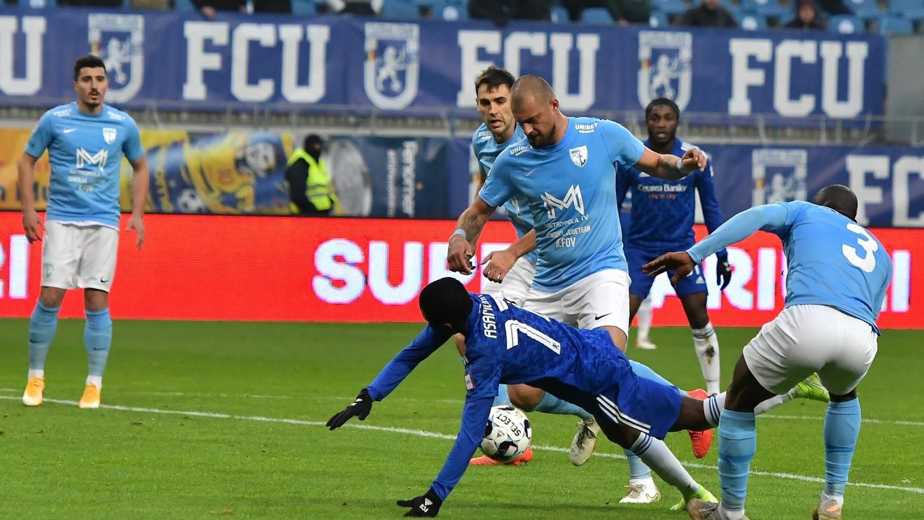 FC U Craiova 1948 - FC Voluntari 0-2. Oltenii, cinci meciuri fără victorie în Liga 1! Trupa lui Liviu Ciobotariu a urcat pe podium | VIDEO