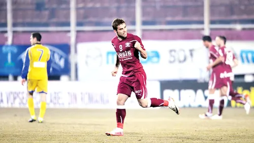 Ioniță a făcut show la Rapid II! Atacantul venit de la Koln a marcat trei goluri în partida cu Rapid Fetești