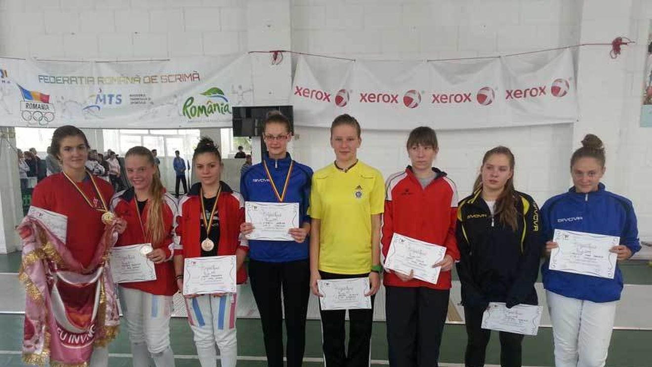 Alexandra Predescu, campioană națională la spadă speranțe