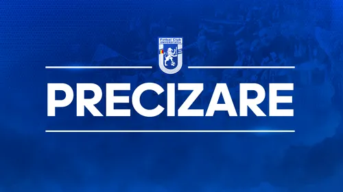 FC U Craiova a reacționat, după ce și-a înjurat fanii de pe contul oficial de Facebook! „Facem următoarele precizări”