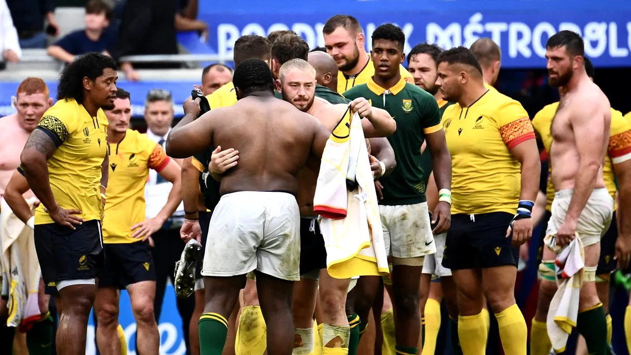 Africa de Sud - România 76-0, în grupele Campionatului Mondial de Rugby. „Stejarii” s-au făcut de râs la Bordeaux și au intrat într-un top al rușinii