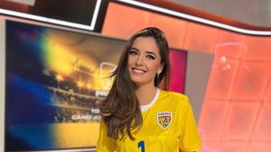 Marina Nițoiu, prezentatoarea știrilor Focus din sport de la Prima TV: „Am bucuria imensă să fiu colegă cu Gică Popescu”. Mesaj pentru „tricolori”! INTERVIU