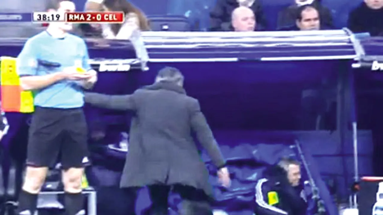 Mourinho a 'explodat' pe bancă! Cum și-a pus rezervele în pericol