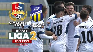 SCM Gloria Buzău câștigă la scor meciul cu Aerostar Bacău, după o primă repriză albă și o a doua în care s-a descătușat. Diferența este, însă, una prea severă