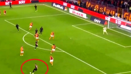 Spectaculos: Denis Drăguș, rabona în „thrillerul” Galatasaray – Trabzonspor, decis în minutul 90+8! Nota primită