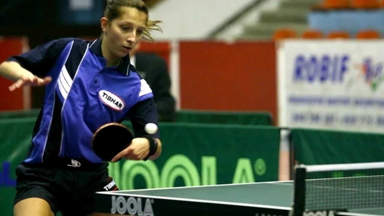Elizabeta Samara s-a calificat în optimile de finală ale CE de tenis de masă