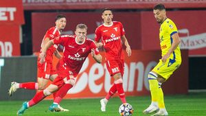 Detaliul decisiv de la golul ce a închis meciul în UTA – Petrolul: „L-am văzut că era blond, atâta tot!". De ce nu-l regretă Mircea Rednic pe Oaidă?