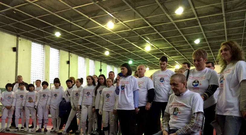 GALERIE FOTO: Zeci de floretiști de la Cupa Satu Mare, alături de fostul campion Vasile Costa, grav bolnav de cancer