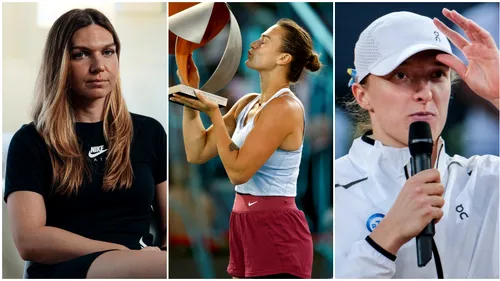 Simona Halep, gest neașteptat! Cum a reacționat după ce Aryna Sabalenka a învins-o pe Iga Swiatek și a egalat-o pe româncă la numărul de titluri câștigate la Madrid | FOTO