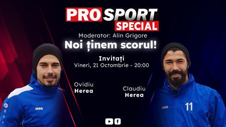 Rapid - Farul se întâlnesc în etapa a 15-a din Superliga! Comentăm împreună la ProSport Special cu Ovidiu și Claudiu Herea