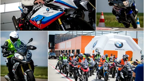 VIDEO | Lecții de pilotaj la BMW Motorrad Track Days. Cătălin Cazacu și Marius Băcilă au explicat secretele pilotajului rapid și sigur
