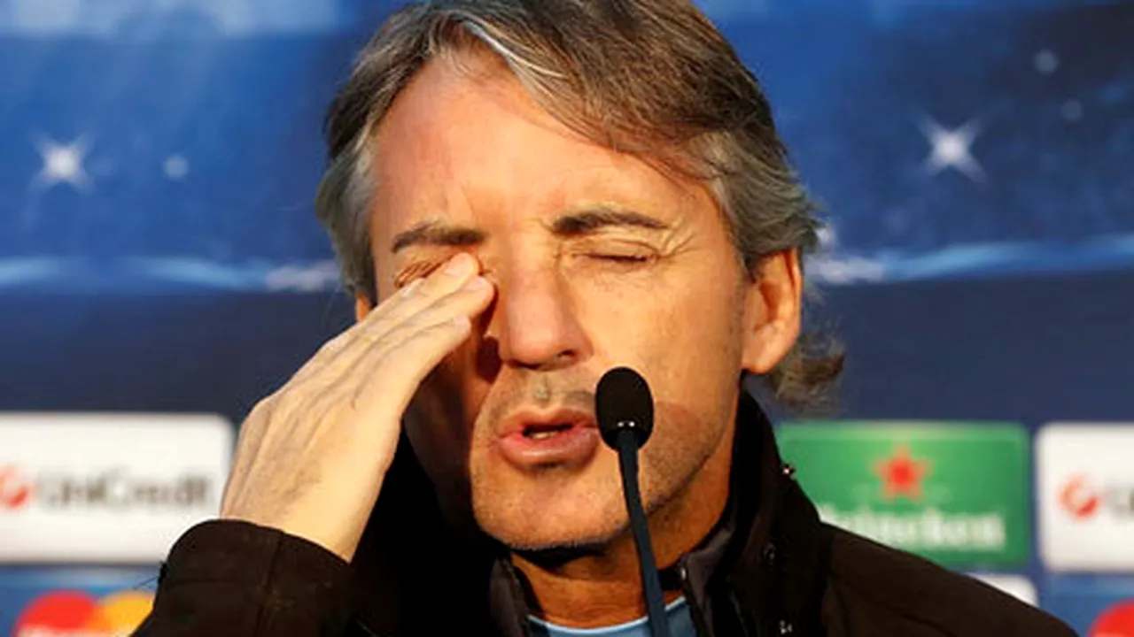 Își simte Mancini sfârșitul aproape?** VIDEO - Reacția incredibilă a italianului la conferința de presă dinaintea meciului cu Ajax, din Ligă