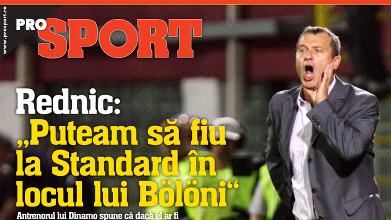 Rednic ar fi putut părăsi Dinamo!