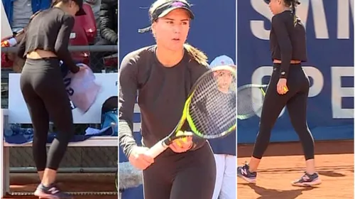 Sorana Cîrstea, ca o felină la antrenament! Jucătoarea de tenis este neobosită | GALERIE FOTO și VIDEO