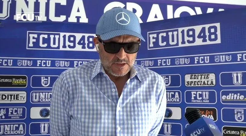 Alertă la FC U Craiova! Nicolo Napoli îl amenință pe Adrian Mititelu, după ce nu i-a plătit salariul: „E urât! O să merg la FIFA și poate să fie sancționată echipa”. EXCLUSIV