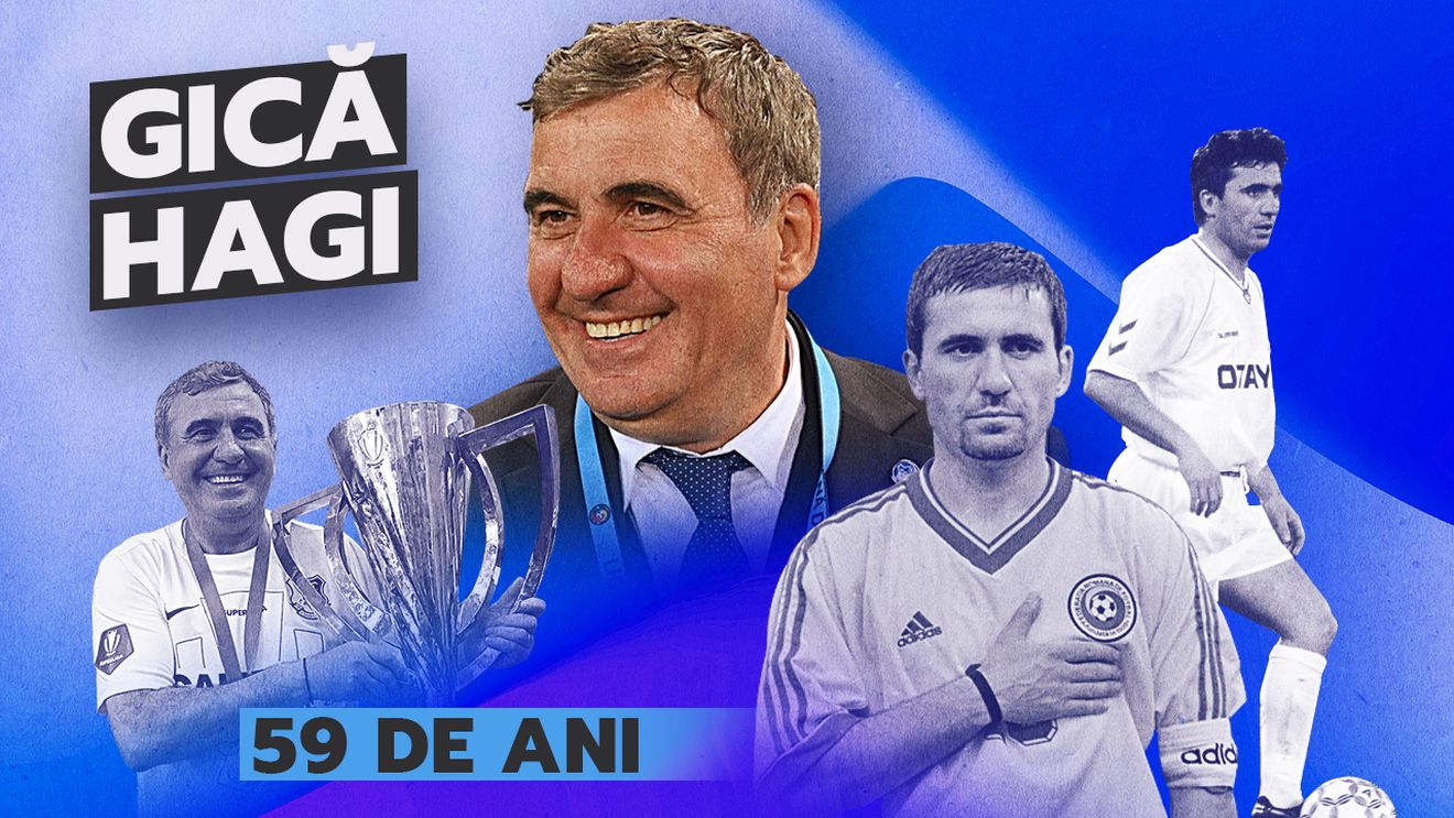 La mulți ani, Gică Hagi! 59 de motive ca să înțelegi de ce i se spune "Regele". Un portret din fapte în teren și performanțe reușite ca antrenor, manager și investitor în fotbal. SPECIAL