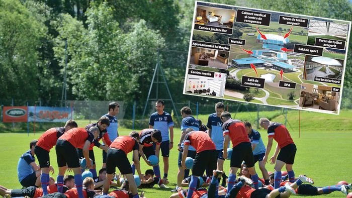 EXCLUSIV: Cantonament de cinci stele pentru Steaua